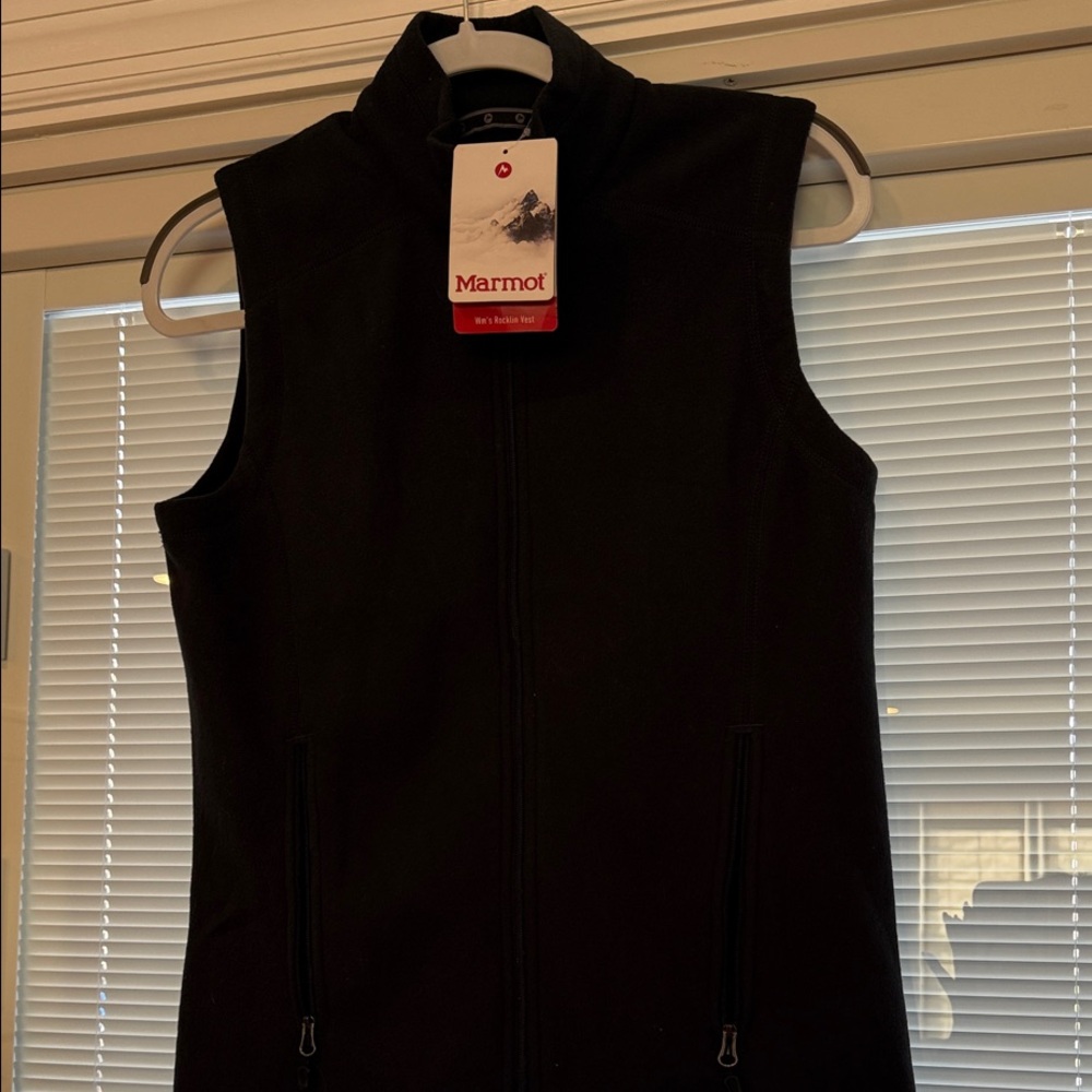 Marmot Midnight Black Sleeveless Jacket
